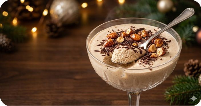 mousse de turron