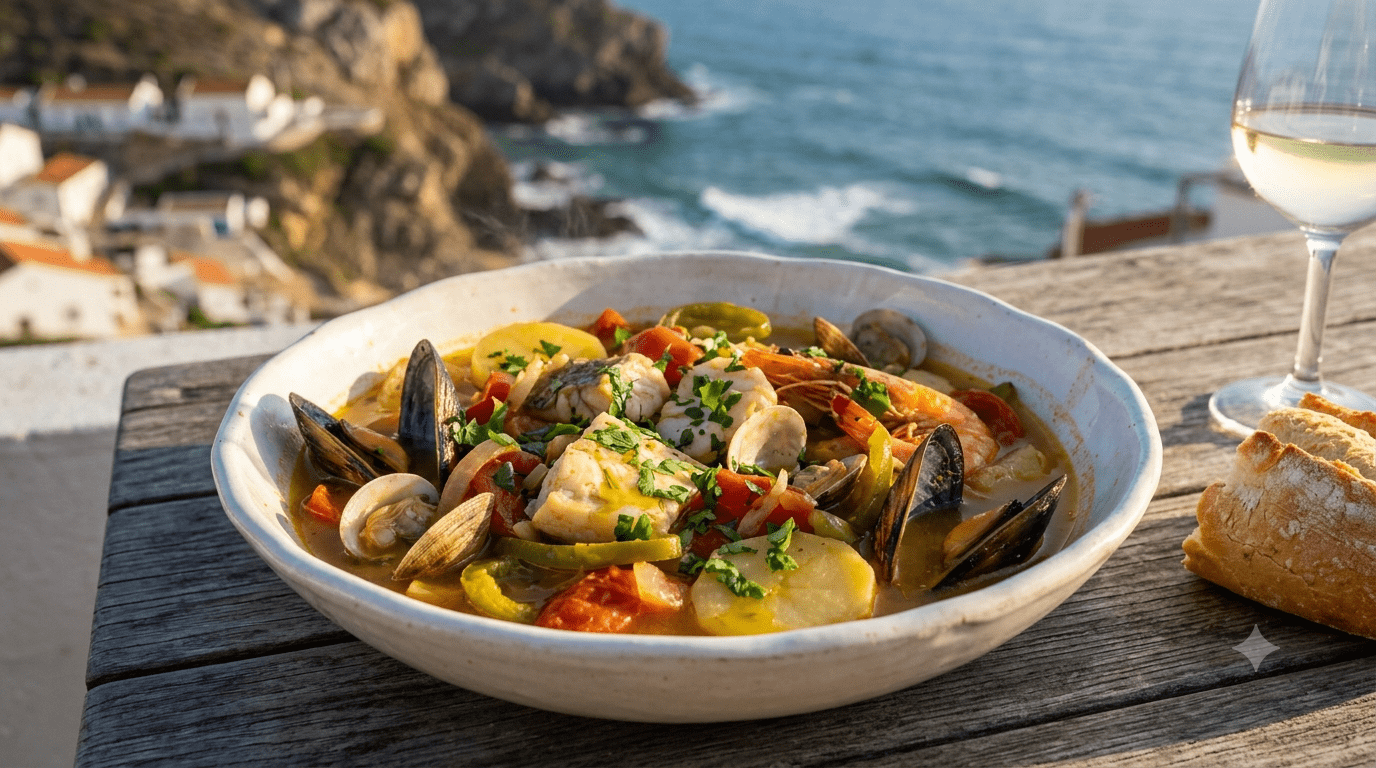 Caldereta Portuguesa de Pescado con Thermomix | Receta Fácil