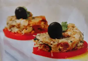 migas de bacalao con tomate