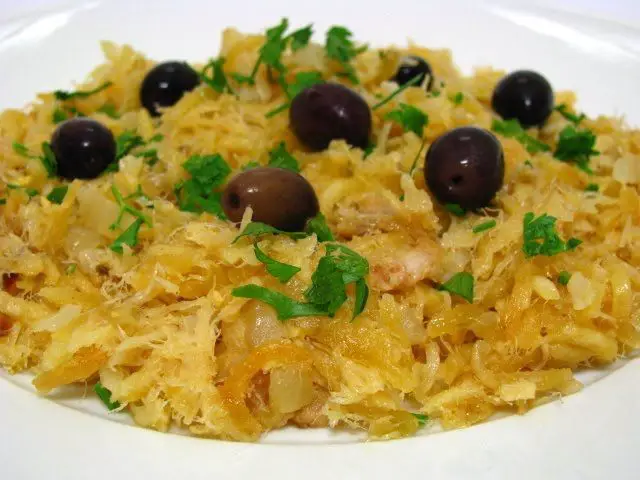 Bacalao Dorado o Bacalhau à Brás bacalhau a bras bimby - Bacalao Dorado o Bacalhau à Brás