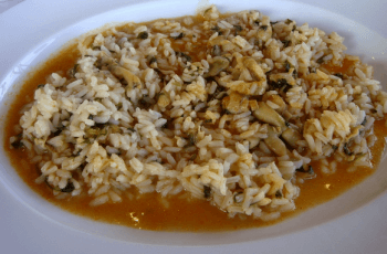 Algarve – arroz con almejas o berberechos