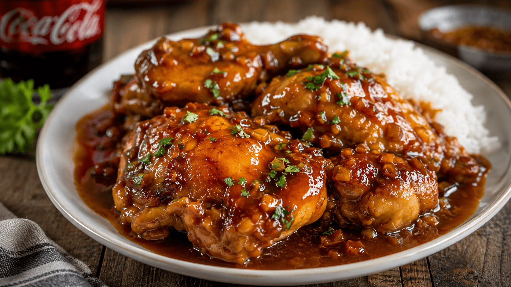 Pollo a la coca cola