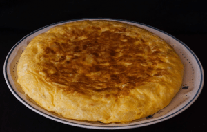 Spanish tortilla potato omelette