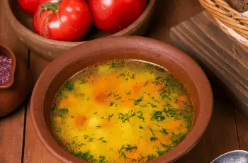 Sopa de verduras Minestrone con Thermomix