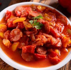 Magro con tomate en Thermomix 4 magro de cerdo con tomate