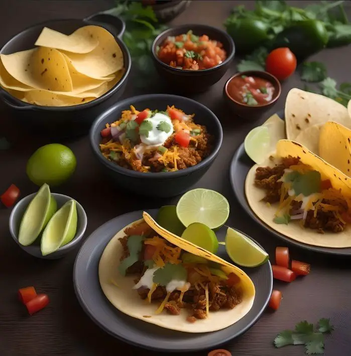 Tacos mexicanos de México