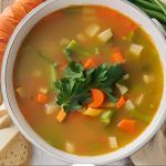 sopa de verduras saludable en Thermomix