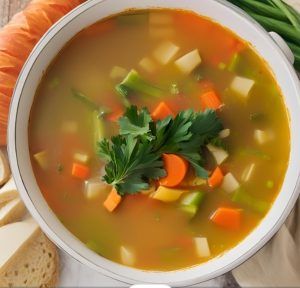 sopa de verduras saludable en Thermomix