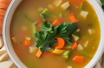 Sopa de verduras en Thermomix saludable