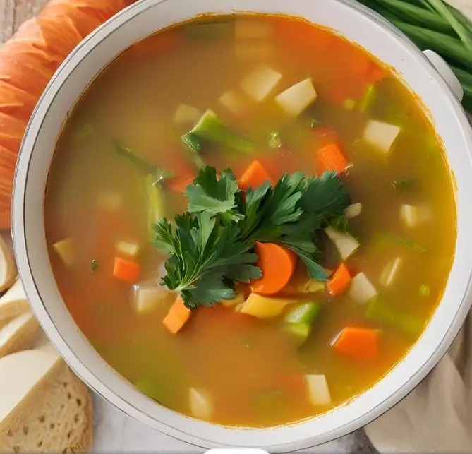 Sopa de verduras en Thermomix saludable