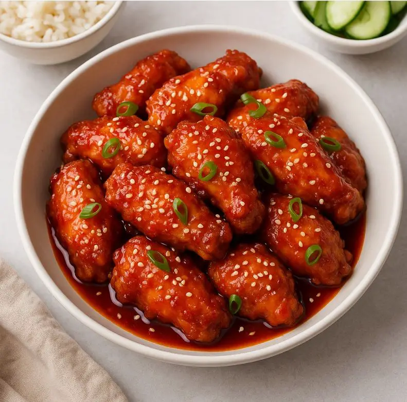 Pollo crujiente air fryer