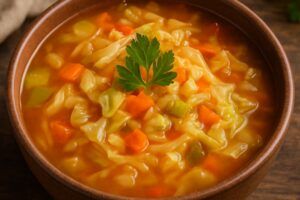 Sopa de col quema grasas