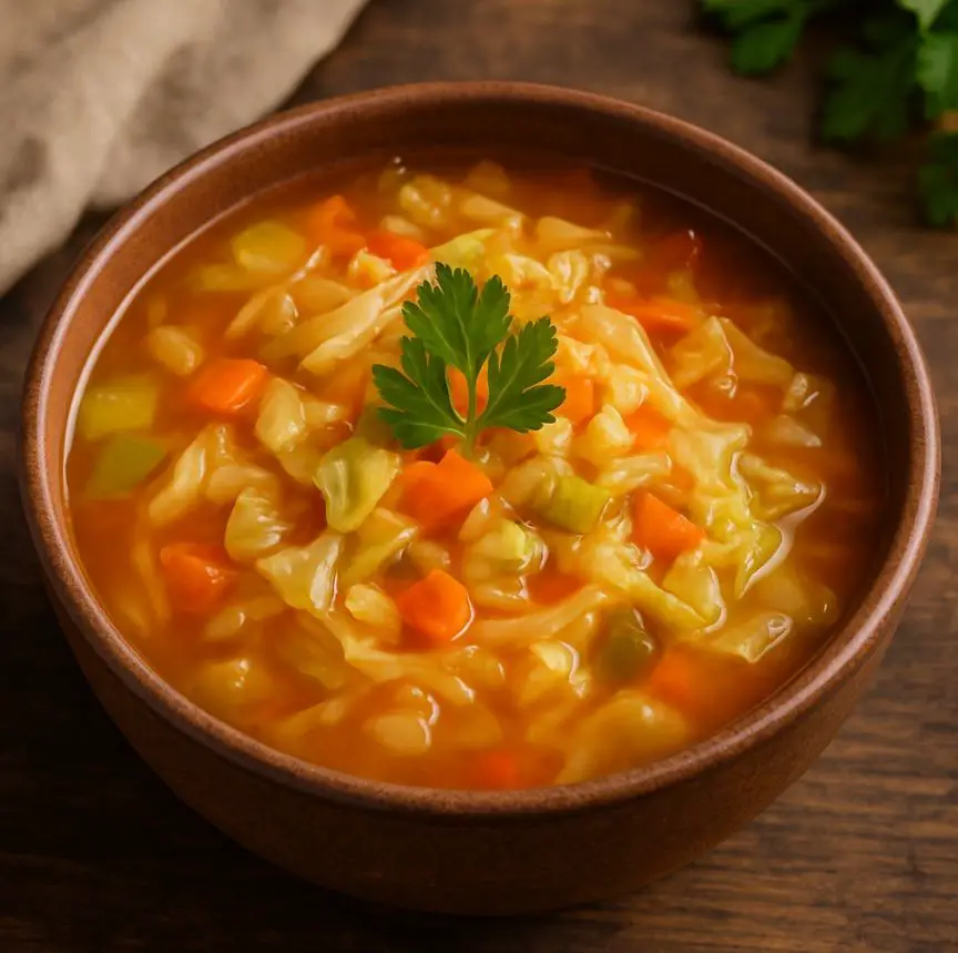 Sopa de col quema grasas