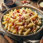 macarrones carbonara plato clasico